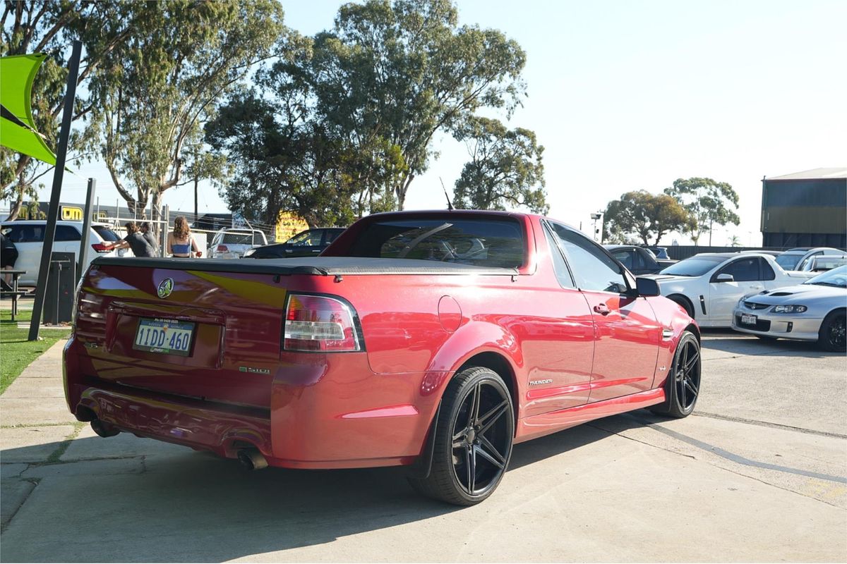 2011 Holden Commodore SV6 THUNDER VE II Rear Wheel Drive