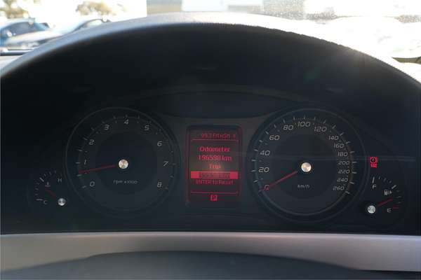 2011 Holden Commodore SV6 THUNDER VE II Rear Wheel Drive