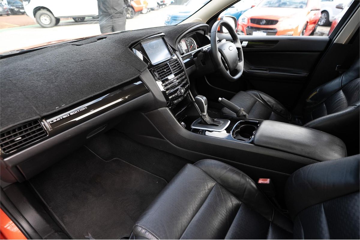 2012 Ford Falcon XR6 FG MK2 Rear Wheel Drive