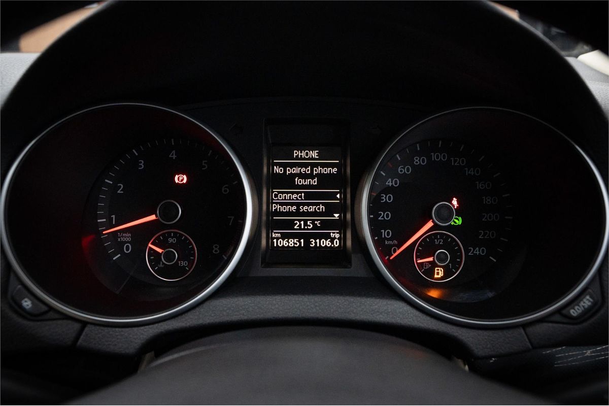 2012 Volkswagen Golf 118 TSI COMFORTLINE 1K MY12