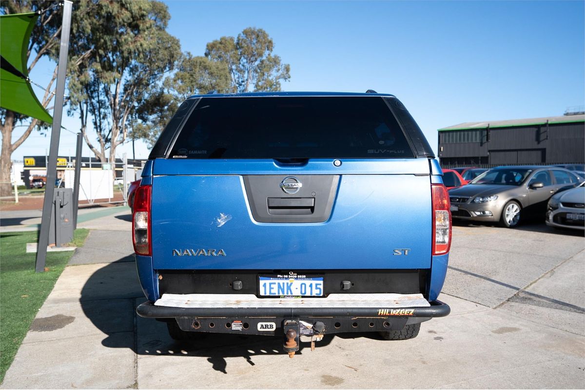 2013 Nissan Navara ST D40 Series 6 4X4