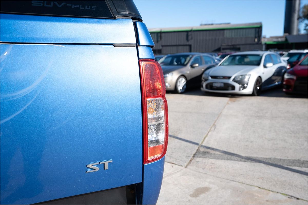 2013 Nissan Navara ST D40 Series 6 4X4