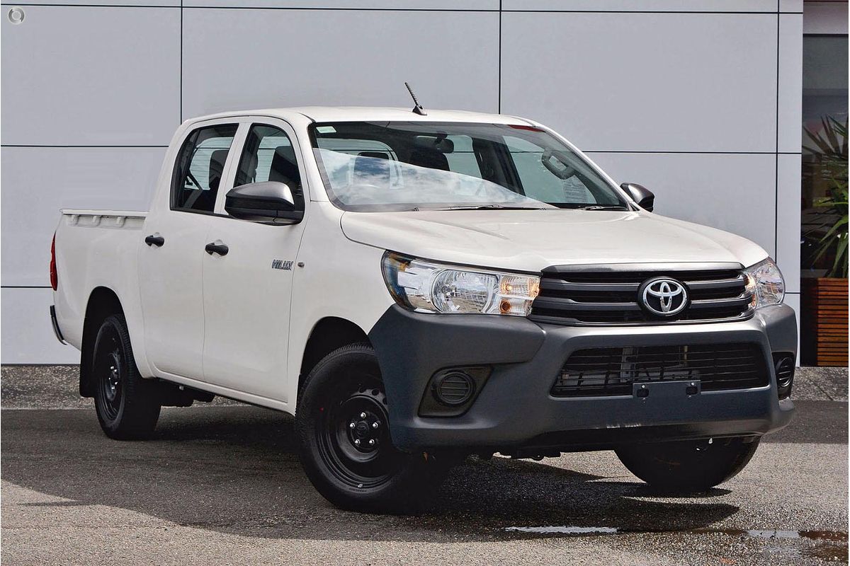 2019 Toyota Hilux Workmate TGN121R Rear Wheel Drive