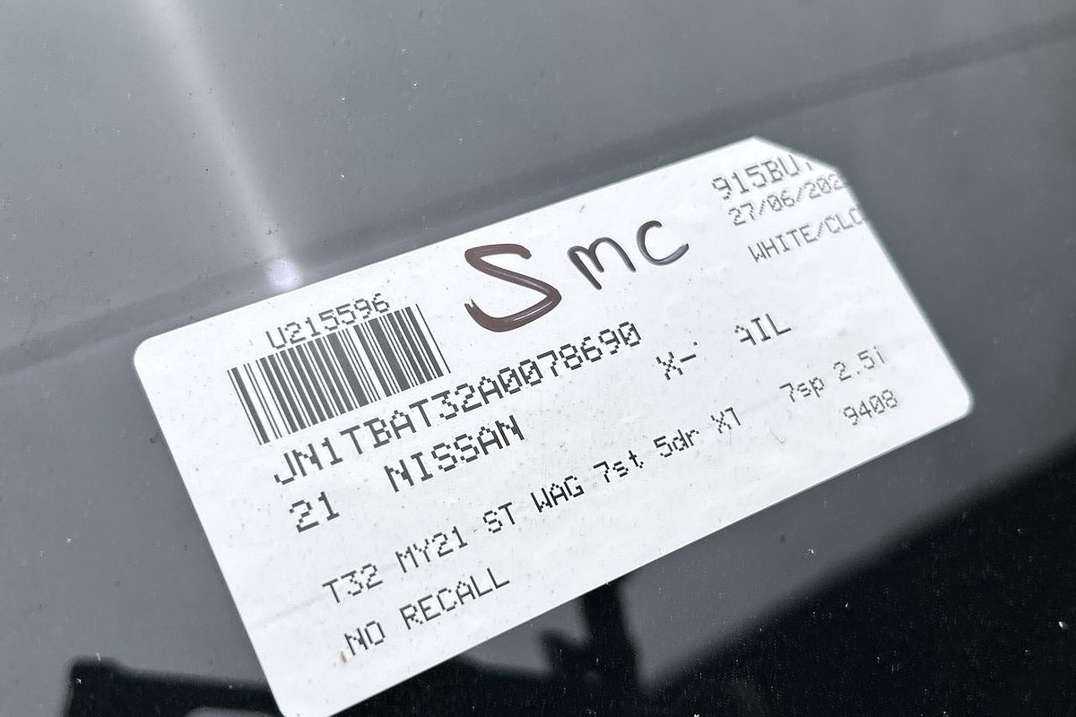 2021 Nissan X-TRAIL ST T32