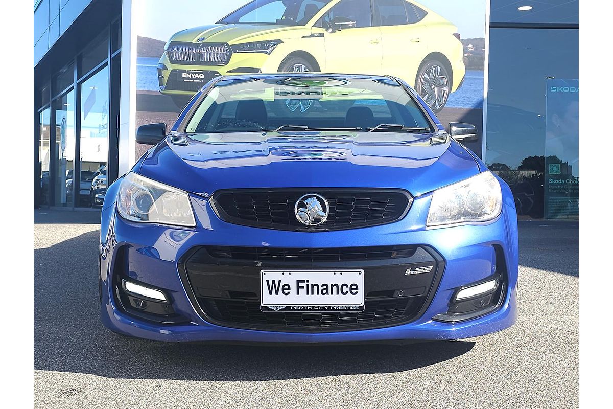 2016 Holden Ute SS Black VF Series II Rear Wheel Drive