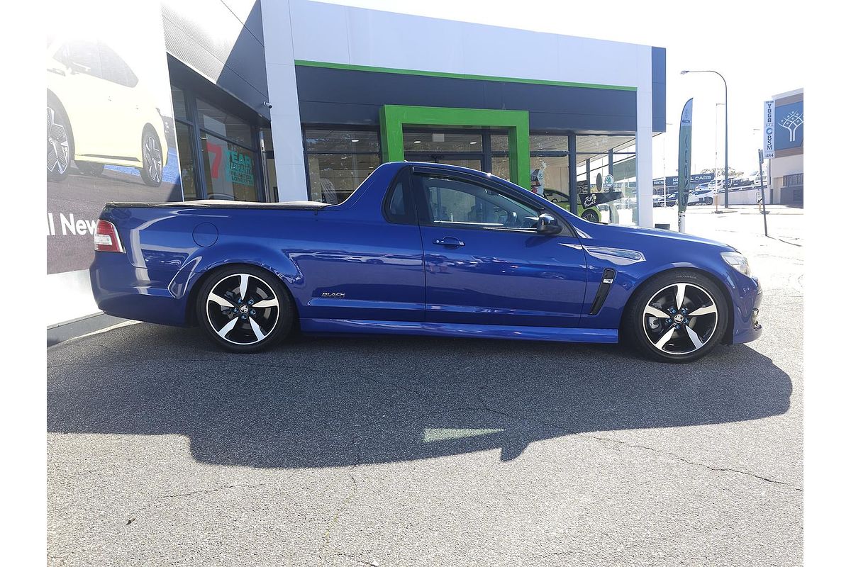 2016 Holden Ute SS Black VF Series II Rear Wheel Drive