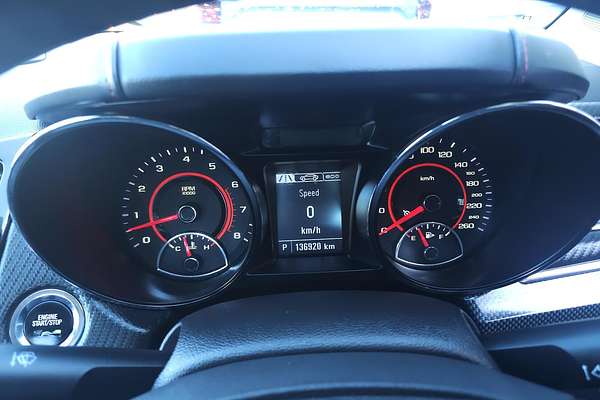 2016 Holden Ute SS Black VF Series II Rear Wheel Drive