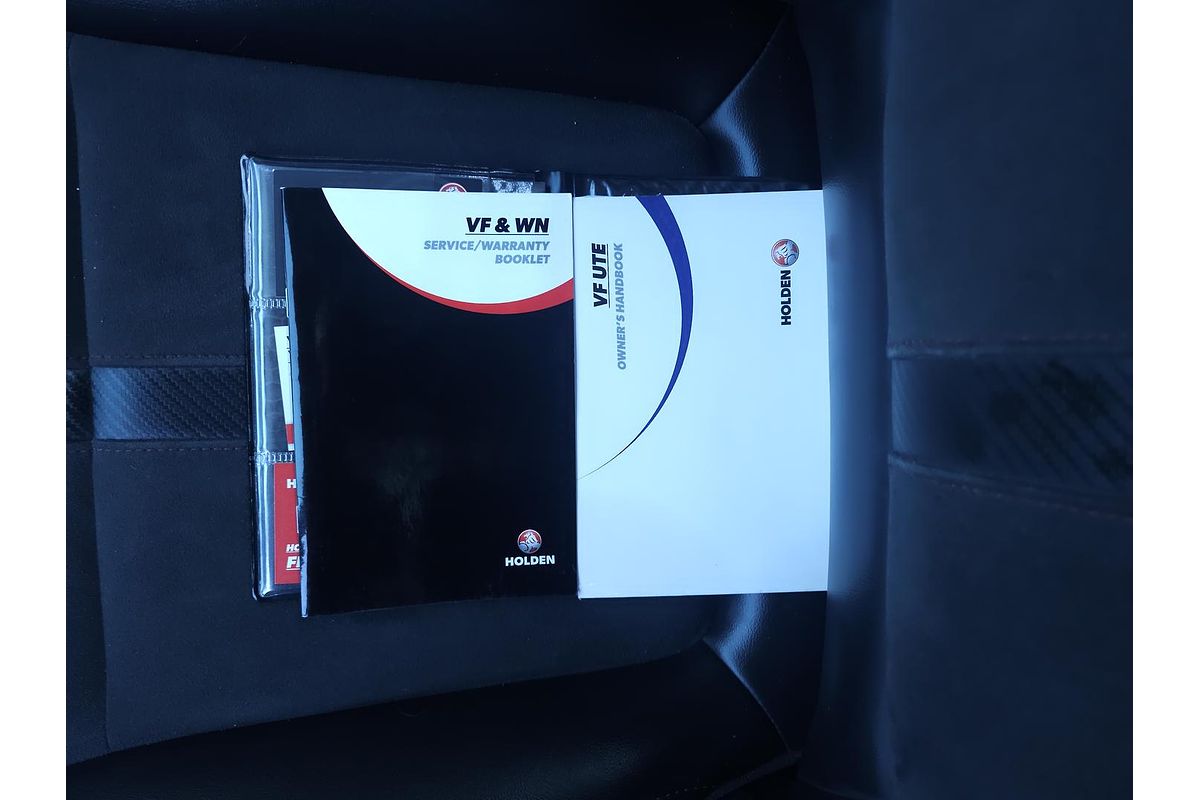 2016 Holden Ute SS Black VF Series II Rear Wheel Drive