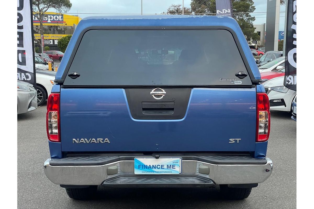 2012 Nissan Navara ST D40 Series 6 4X4