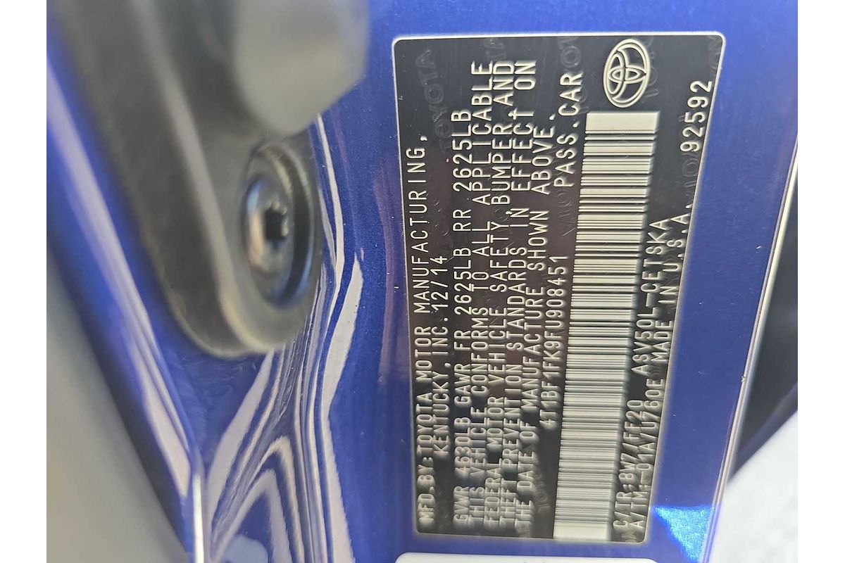 2015 Toyota Camry SE