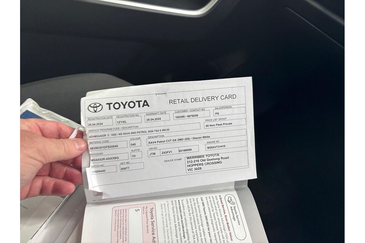 2024 Toyota RAV4 GX MXAA52R