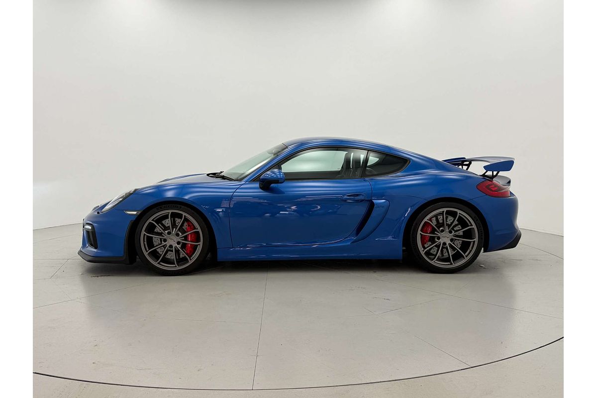 2016 Porsche Cayman GT4 981