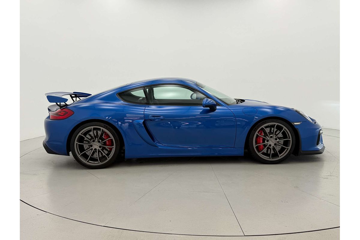 2016 Porsche Cayman GT4 981