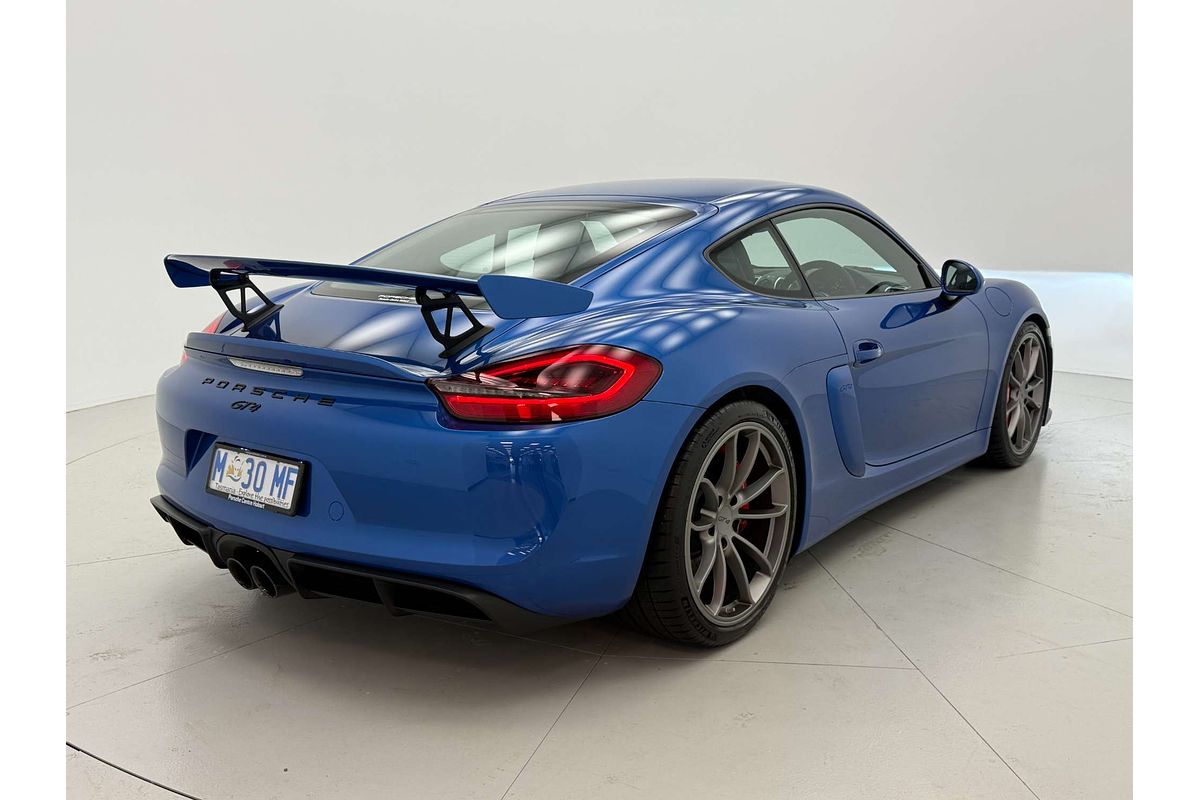 2016 Porsche Cayman GT4 981