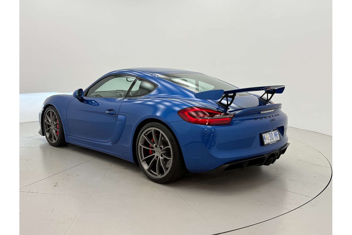 2016 Porsche Cayman GT4 981