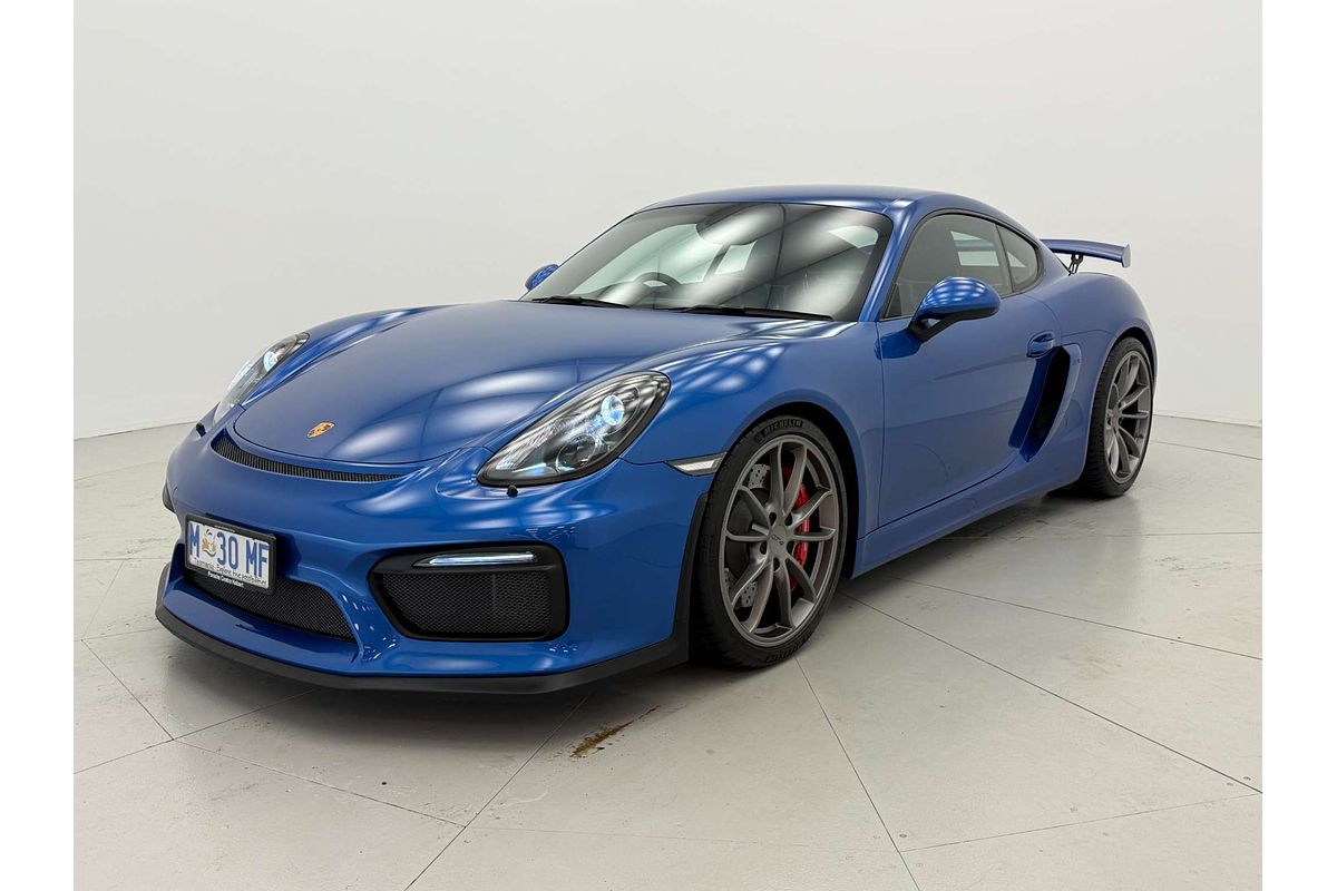 2016 Porsche Cayman GT4 981