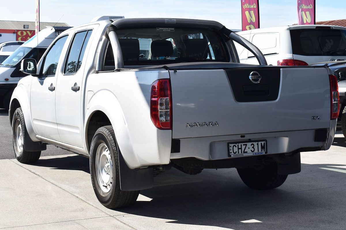 2012 Nissan Navara RX D40 Series 6 Rear Wheel Drive