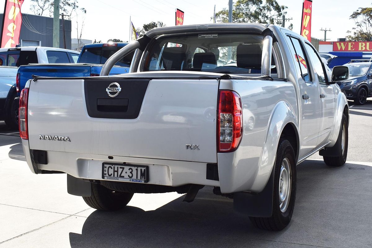 2012 Nissan Navara RX D40 Series 6 Rear Wheel Drive
