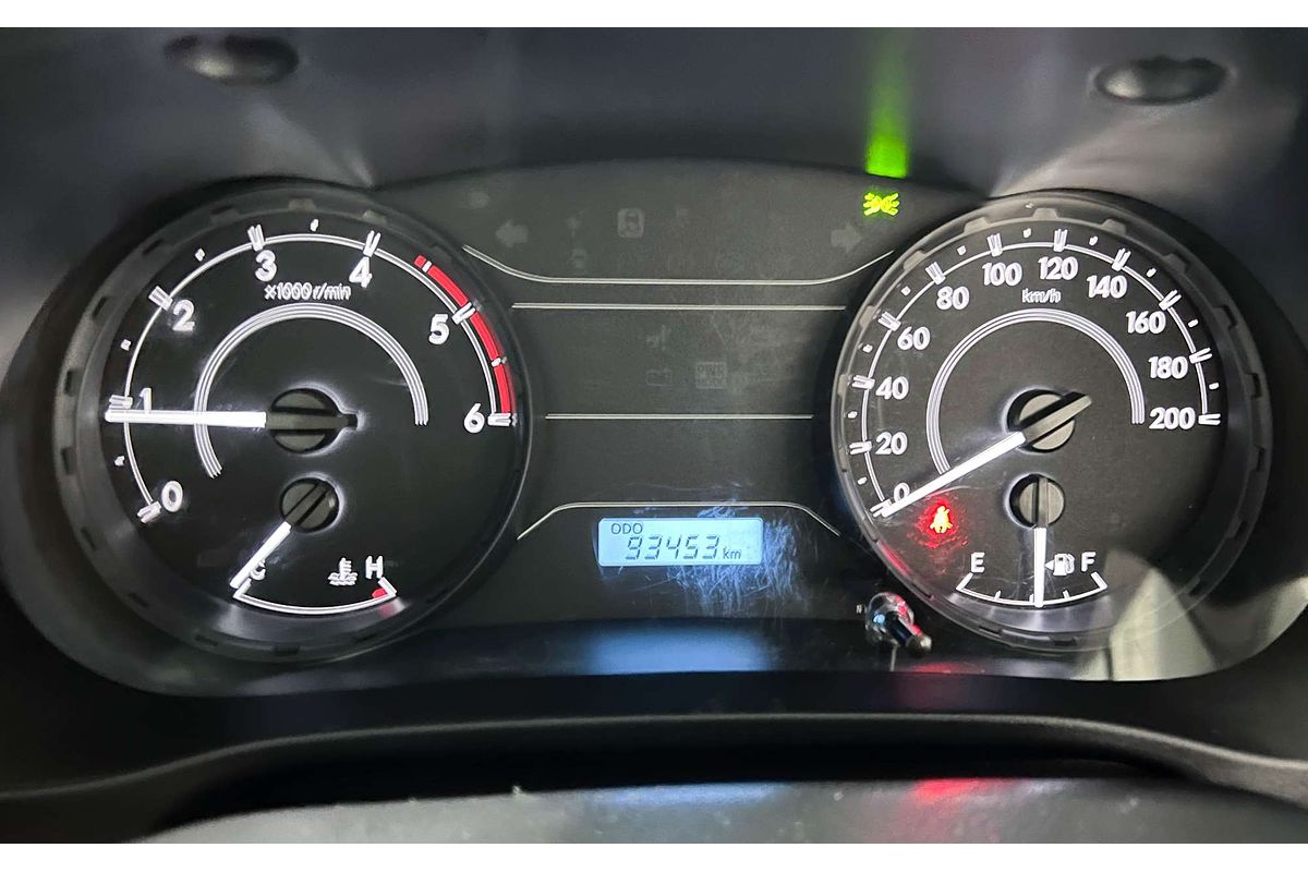 2018 Toyota Hilux Workmate GUN122R Rear Wheel Drive