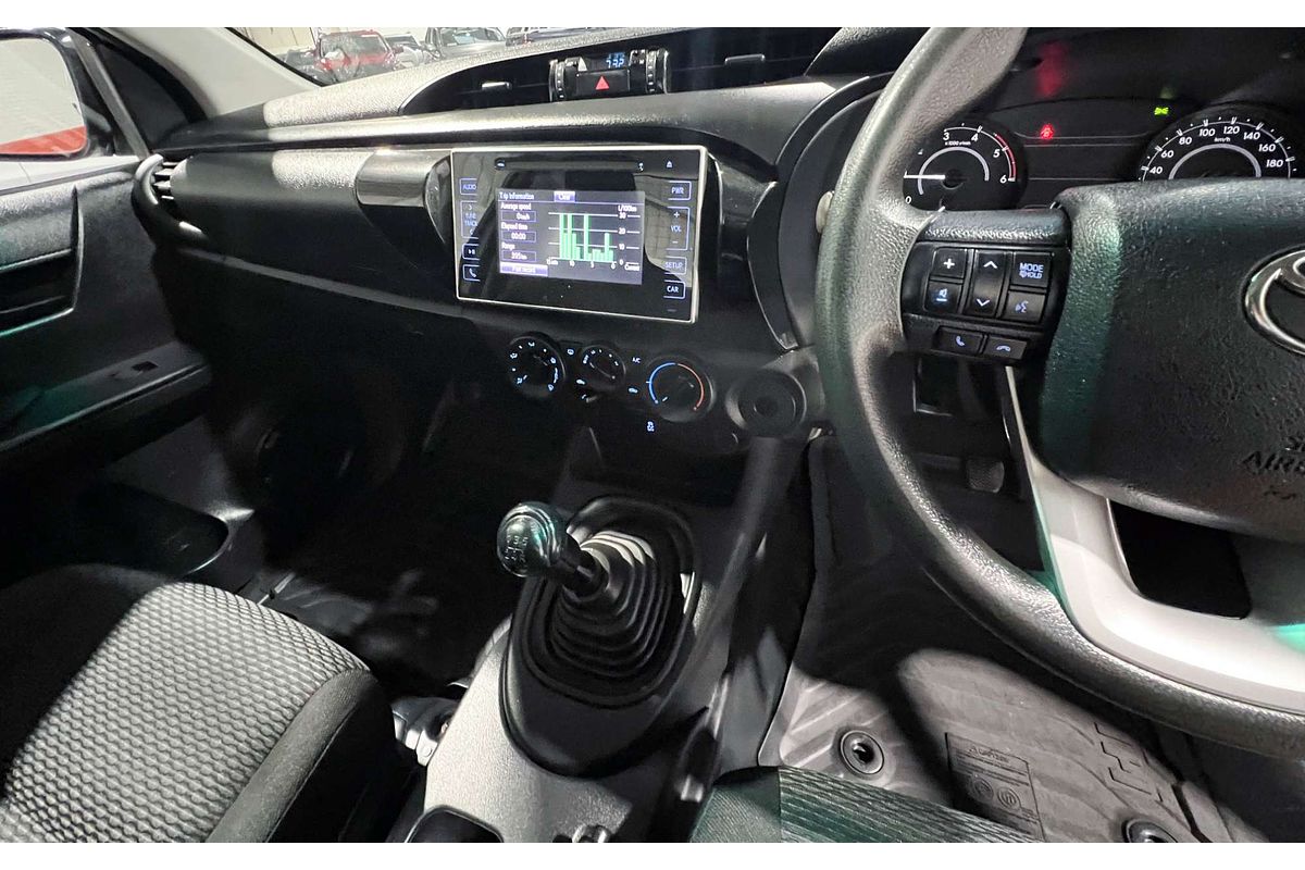 2018 Toyota Hilux Workmate GUN122R Rear Wheel Drive
