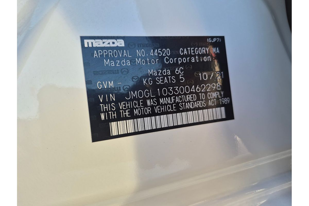 2021 Mazda MAZDA6 TOURING 600S
