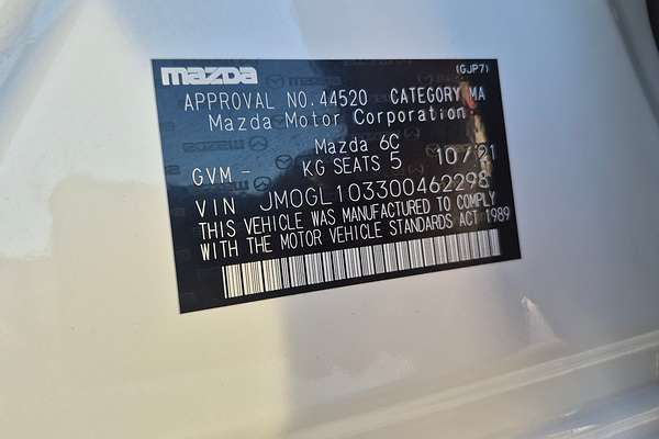 2021 Mazda MAZDA6 TOURING 600S