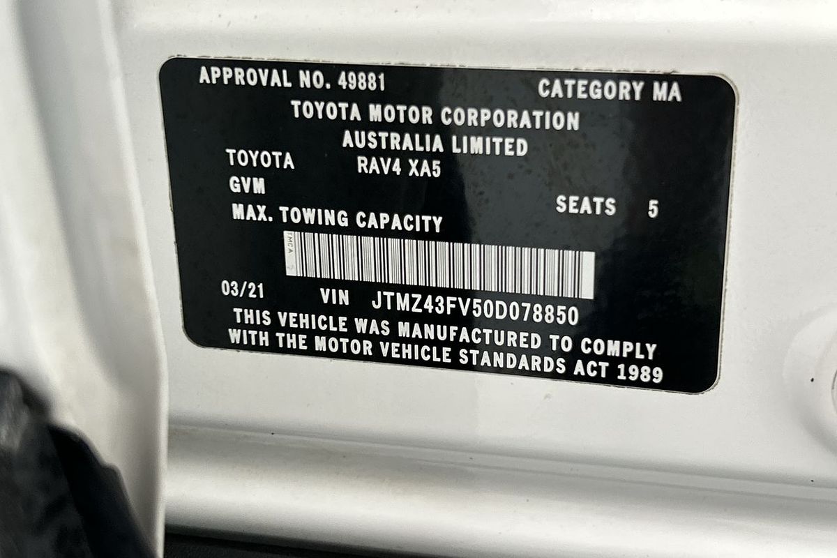 2021 Toyota RAV4 GX MXAA52R