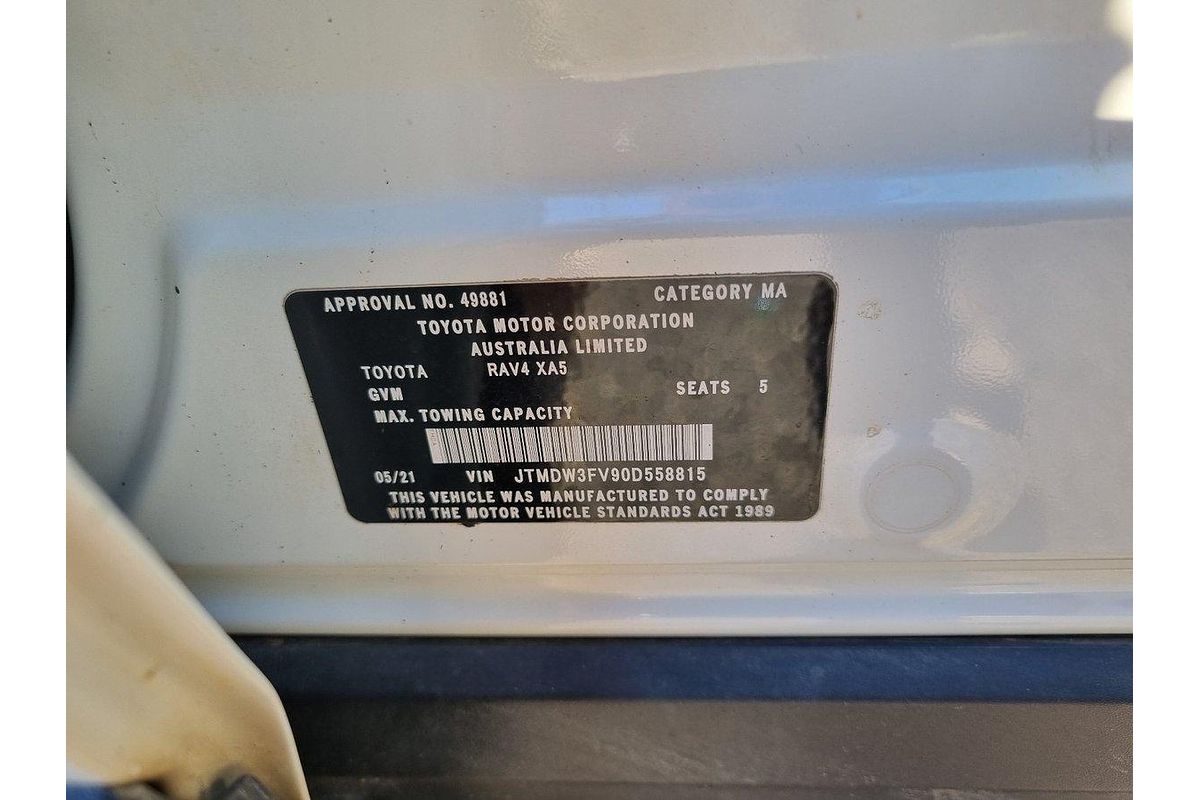 2021 Toyota RAV4 Cruiser AXAH54R