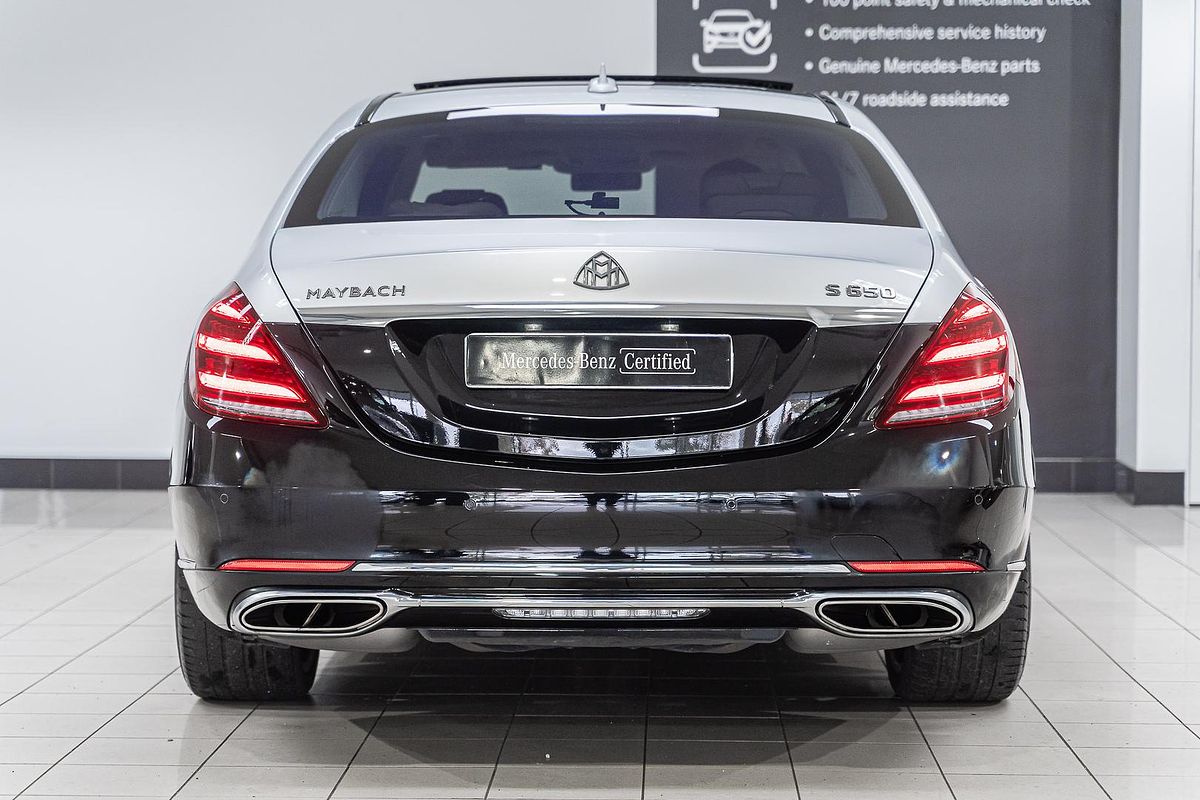 2018 Mercedes-Benz S-Class Maybach S650 X222