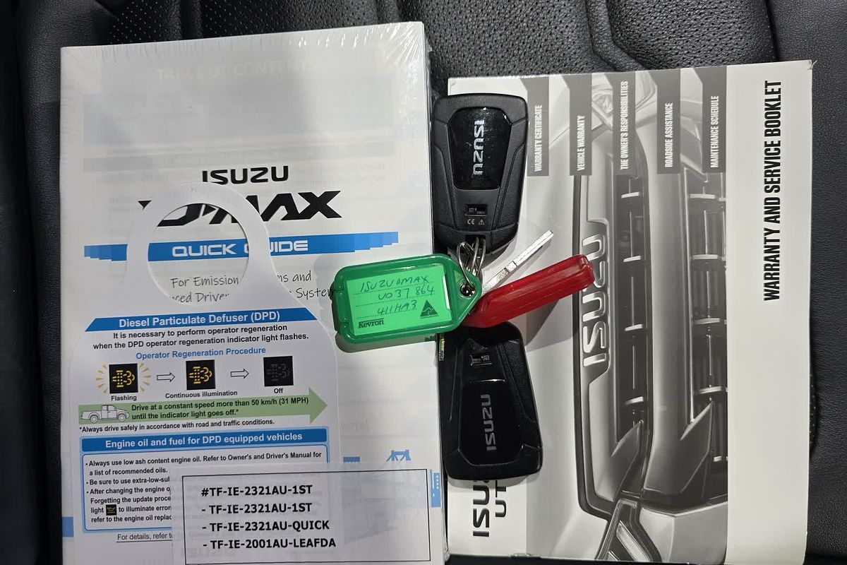 2023 Isuzu D-MAX D-MAX X-TERRAIN (4x4) TOR3022 4X4