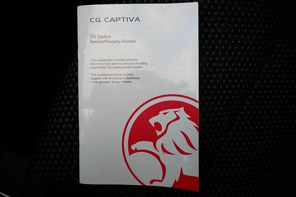 2012 Holden Captiva 7 SX CG Series II