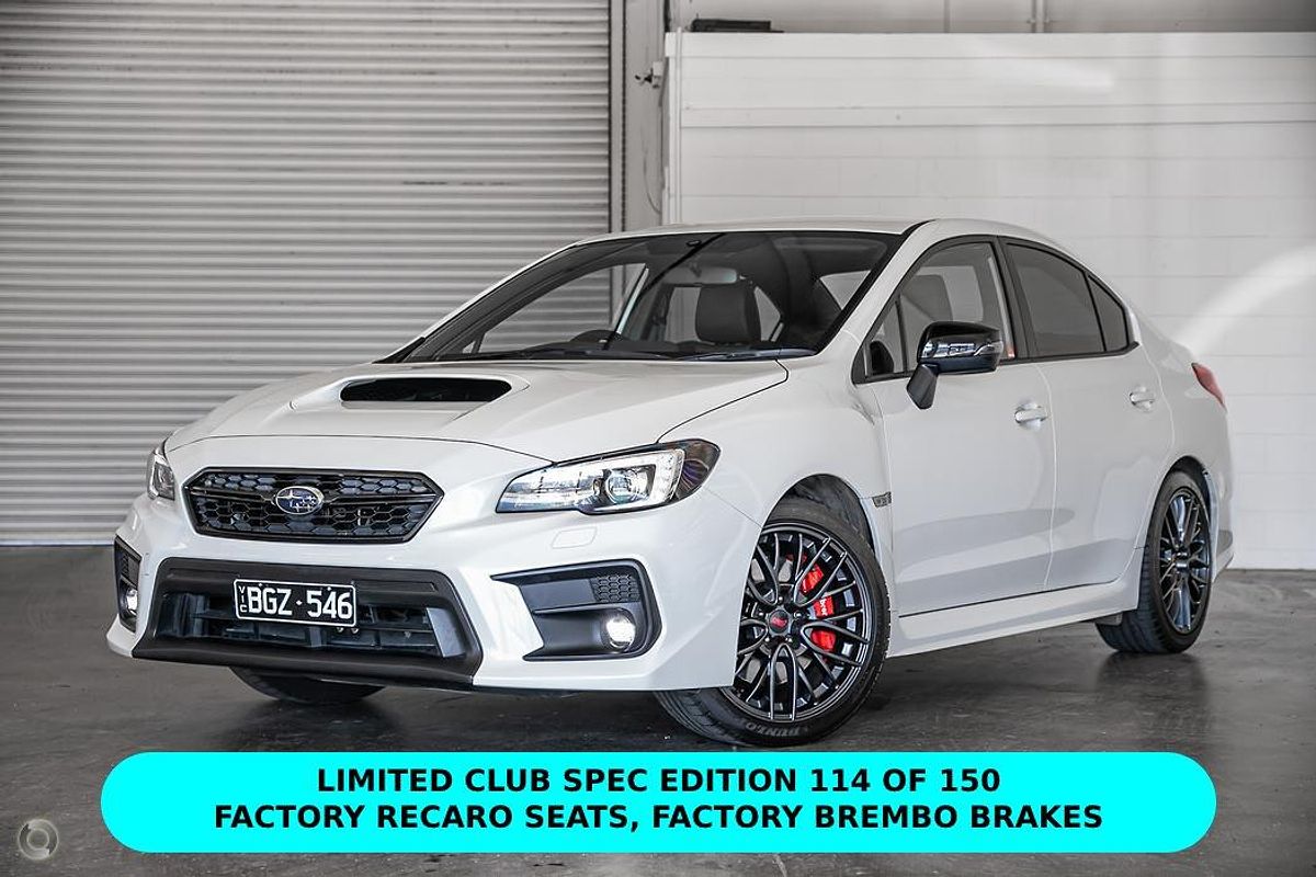 2020 Subaru WRX Club Spec VA