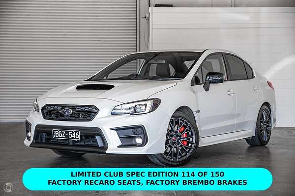 2020 Subaru WRX Club Spec VA