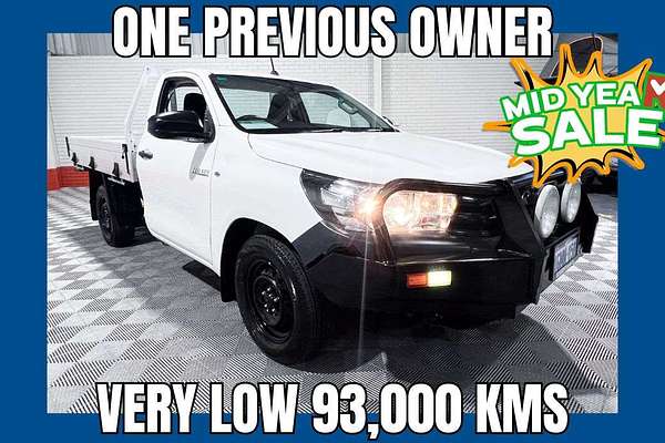 2018 Toyota Hilux Workmate GUN122R Rear Wheel Drive