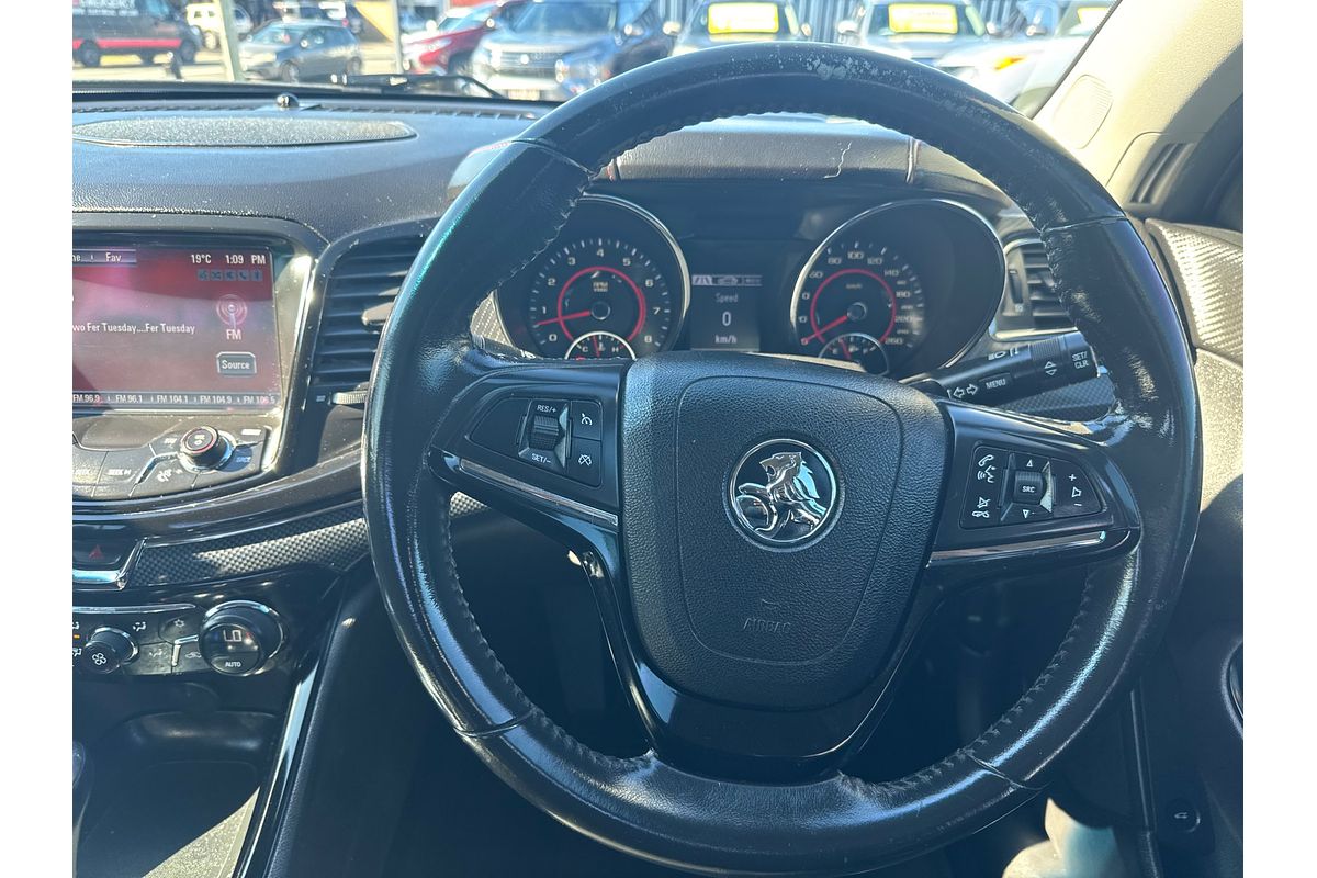 2016 Holden COMMODORE SV6 Black VF Series II
