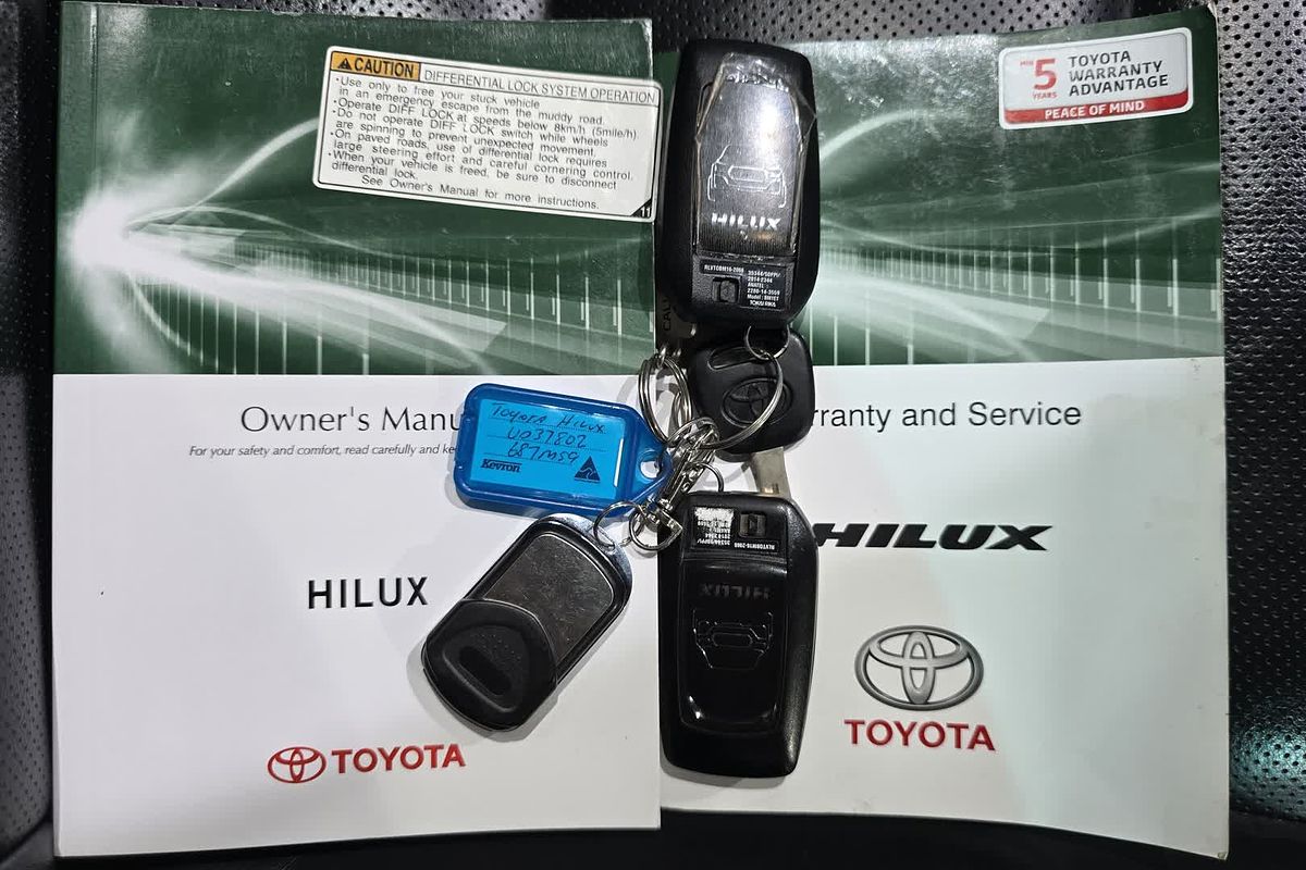 2019 Toyota Hilux Hilux 4x4 Rugged X 2.8L T Diesel Automatic Double Cab GUN126R 4X4