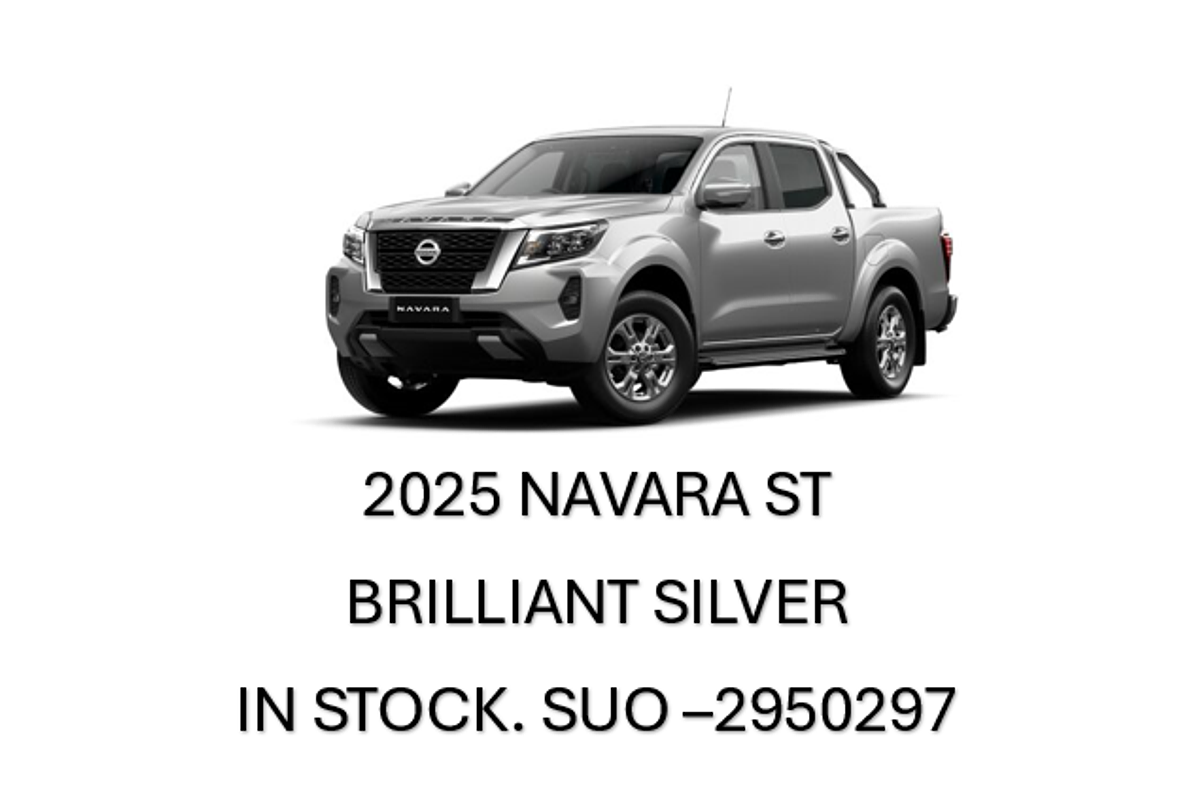 2025 Nissan Navara ST D23 4X4