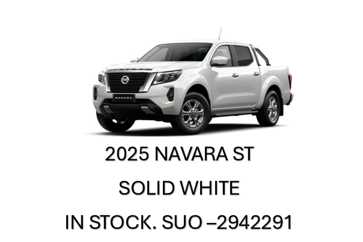 2025 Nissan Navara ST D23 4X4