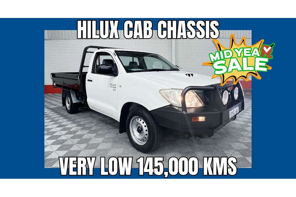 2011 Toyota Hilux SR KUN16R Rear Wheel Drive