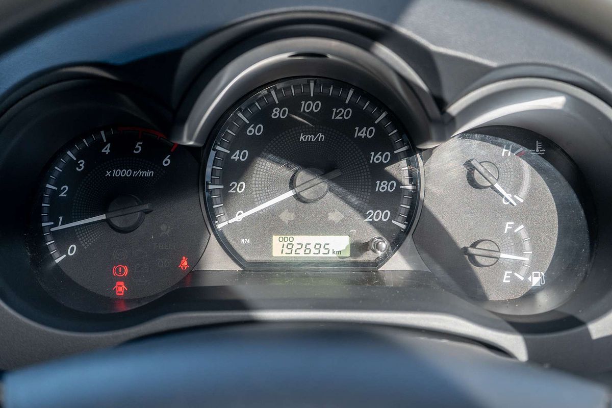 2013 Toyota Hilux SR KUN16R Rear Wheel Drive