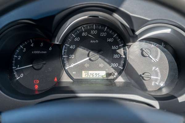 2013 Toyota Hilux SR KUN16R Rear Wheel Drive