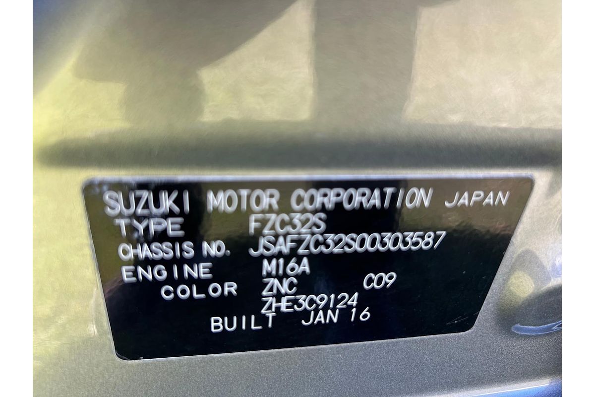 2015 Suzuki Swift Sport FZ