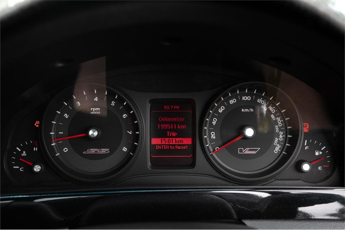 2011 Holden Commodore SS-V VE II MY12 Rear Wheel Drive