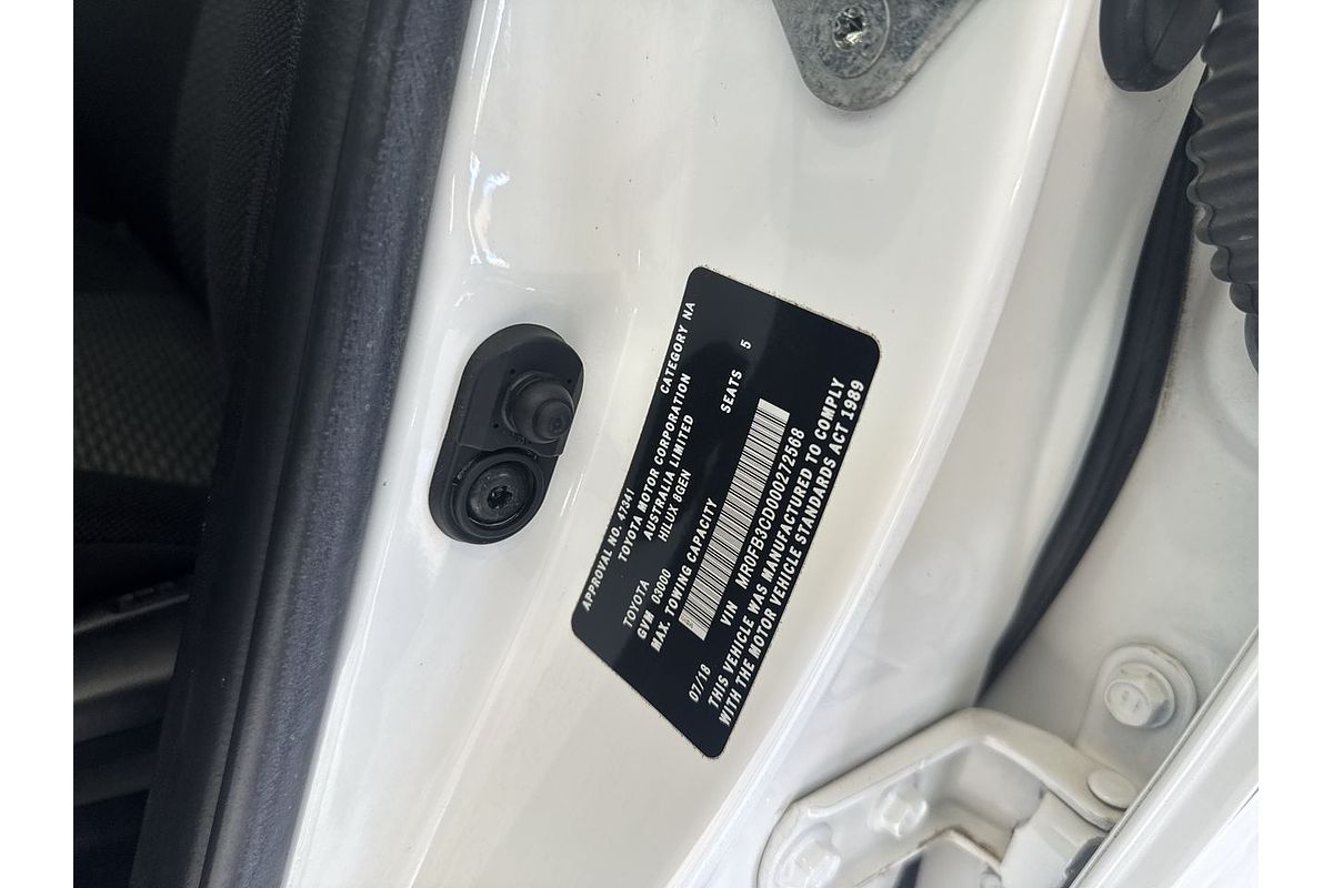 2018 Toyota Hilux Workmate GUN125R 4X4