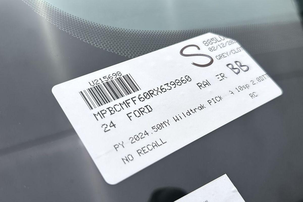 2024 Ford Ranger Wildtrak 4X4 2.0L