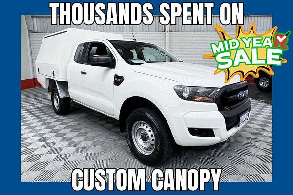 2018 Ford Ranger XL Hi-Rider PX MkII Rear Wheel Drive 2.2L