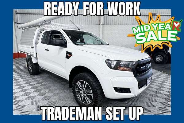2018 Ford Ranger XL Hi-Rider PX MkII Rear Wheel Drive 2.2L