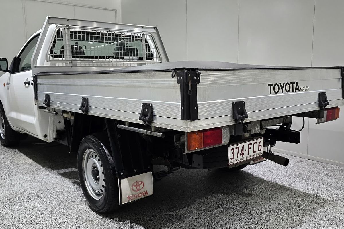 2014 Toyota Hilux Hilux 4x2 Workmate 2.7L Petrol Manual Single Cab C/C TGN16R Rear Wheel Drive