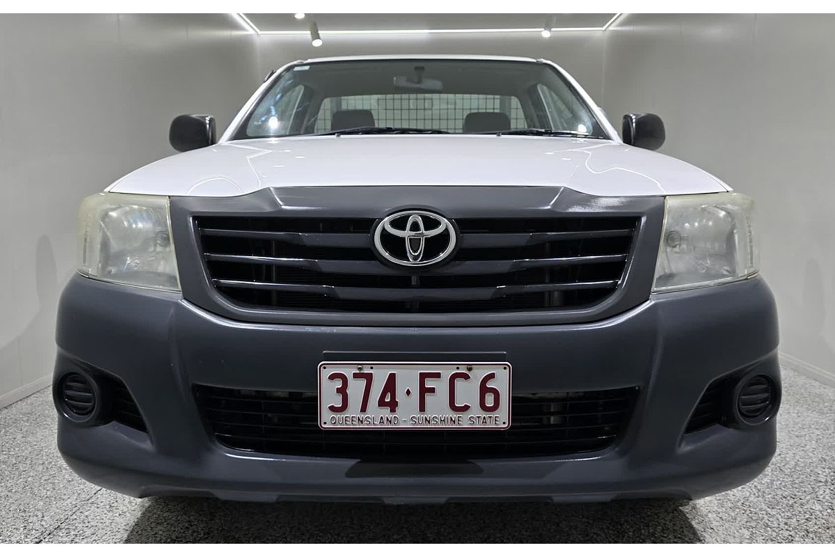 2014 Toyota Hilux Hilux 4x2 Workmate 2.7L Petrol Manual Single Cab C/C TGN16R Rear Wheel Drive