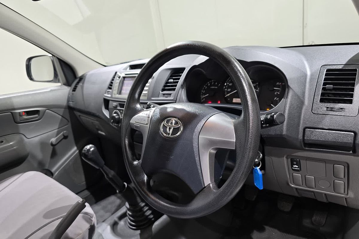 2014 Toyota Hilux Hilux 4x2 Workmate 2.7L Petrol Manual Single Cab C/C TGN16R Rear Wheel Drive